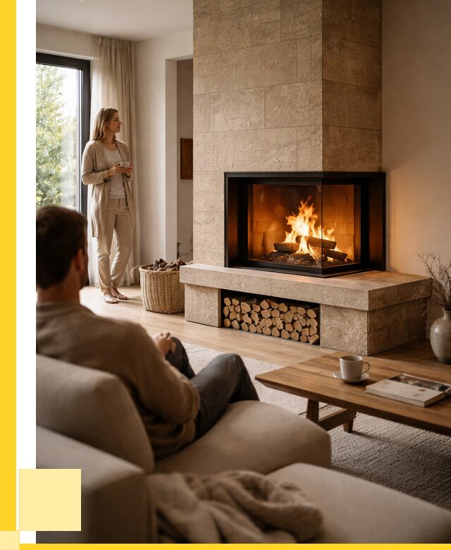 Угловые камины из кирпича установка в Полысаеве от 154245 р. ЭриданПлс