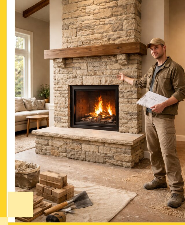 Камины под ключ в Полысаеве от 185094 р. | ЭриданПлс — установка