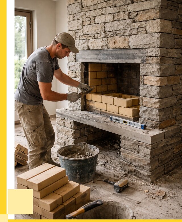 Кладка каминов и камина в Полысаеве от 25708 р. ЭриданПлс