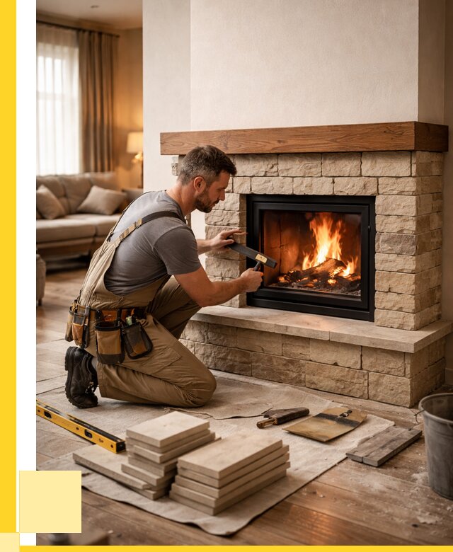 Строительство каминов в Полысаеве от 154245 р., ЭриданПлс - под ключ