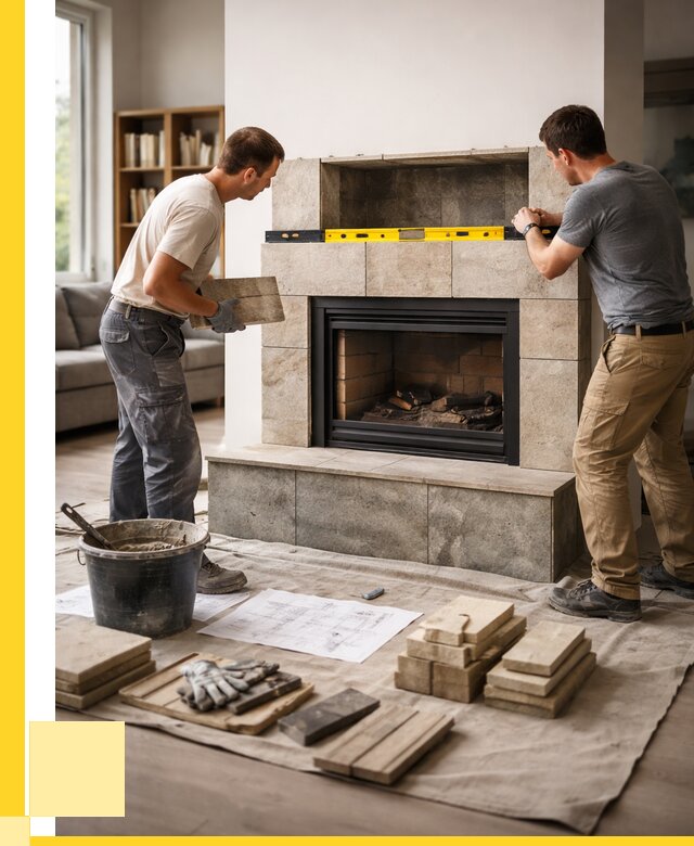 Монтаж каминов и установка в Полысаеве от 46274 р. | ЭриданПлс