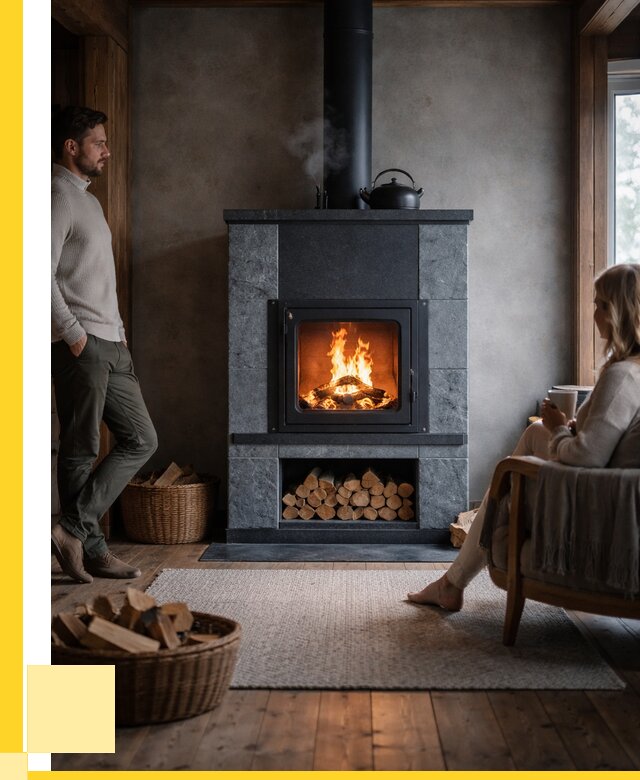 Каминопечи из кирпича в Полысаеве под ключ от 123396 р., ЭриданПлс