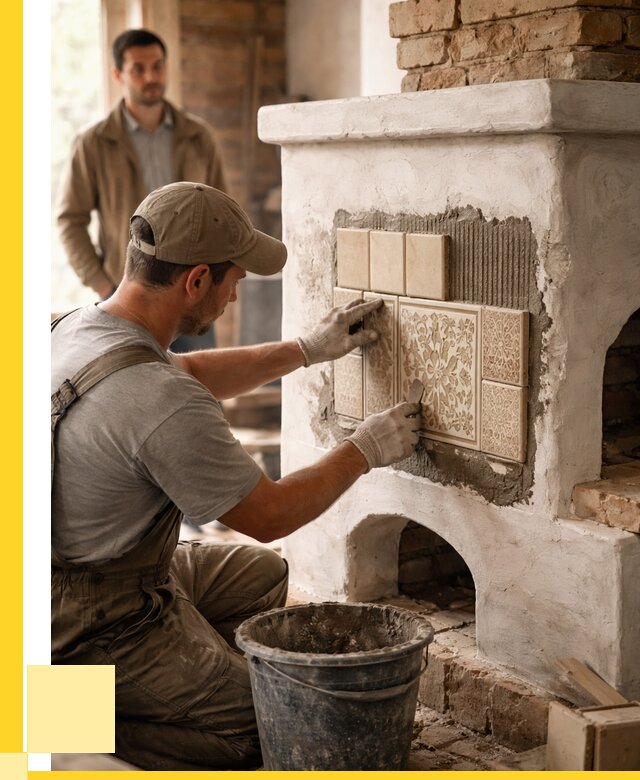 Отделка печей и банных печей в Полысаеве от 35991 р. | ЭриданПлс