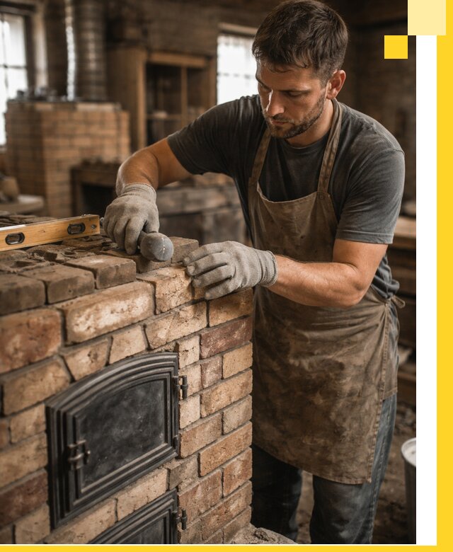 Изготовление печей на заказ в Полысаеве с проектом и монтажом