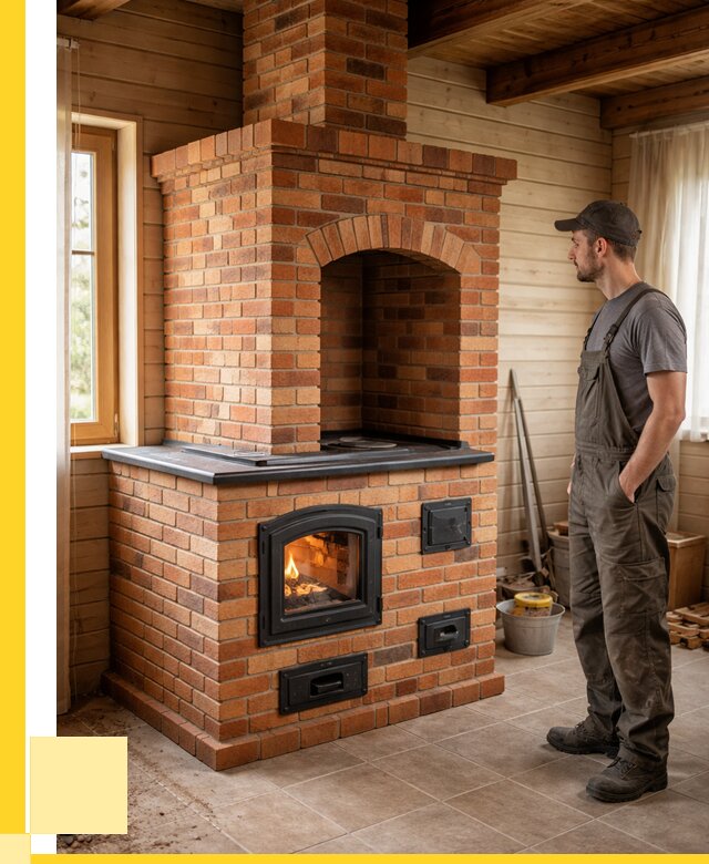 Кирпичные печи в Полысаеве: купить от 154245 р. | ЭриданПлс
