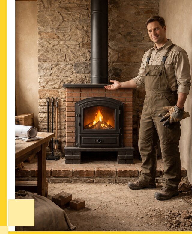 Печи отопительные из кирпича в Полысаеве от 82264 р., ЭриданПлс