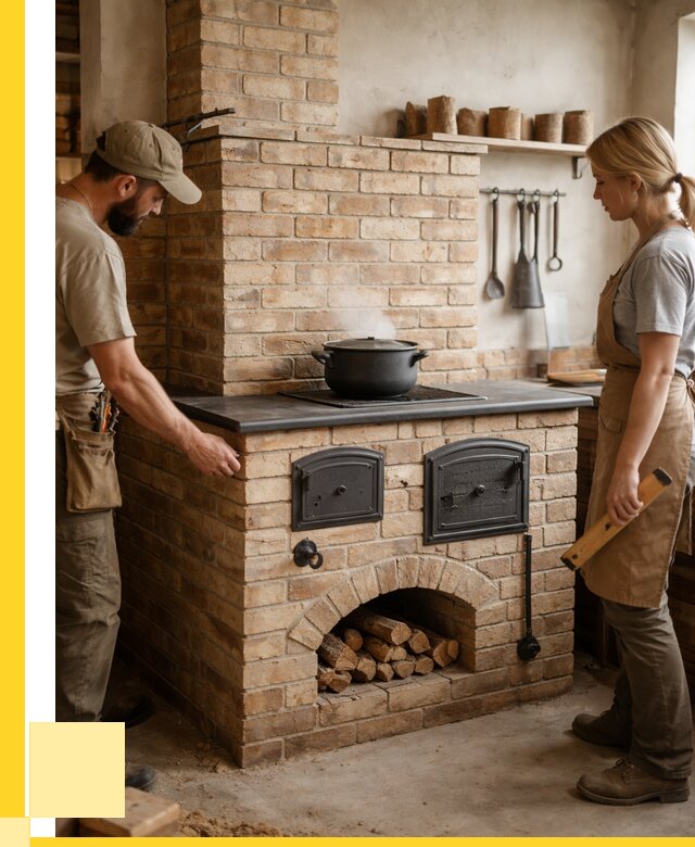 Варочно отопительные печи в Полысаеве от 92547 р. | ЭриданПлс