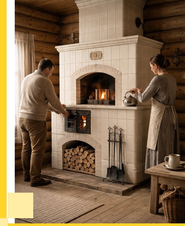 Русские печи в Полысаеве: установка от 154245 р. ЭриданПлс