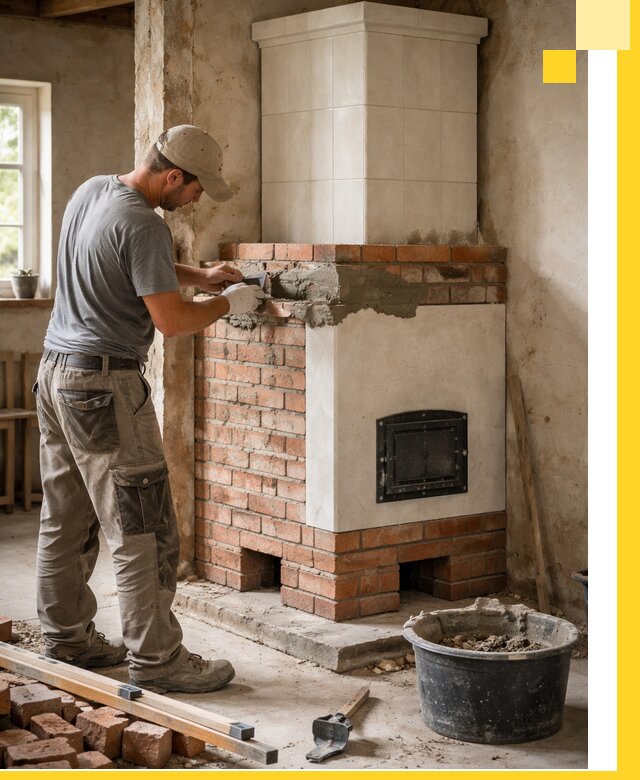 Изготовление и установка печей-голландок под ключ в Полысаеве