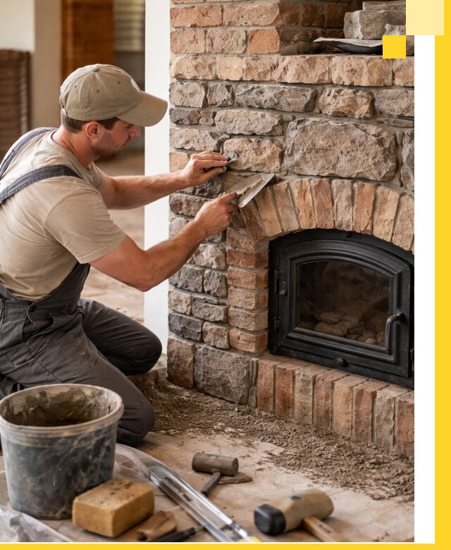 Печи для дома под ключ в Полысаеве, установка и доставка