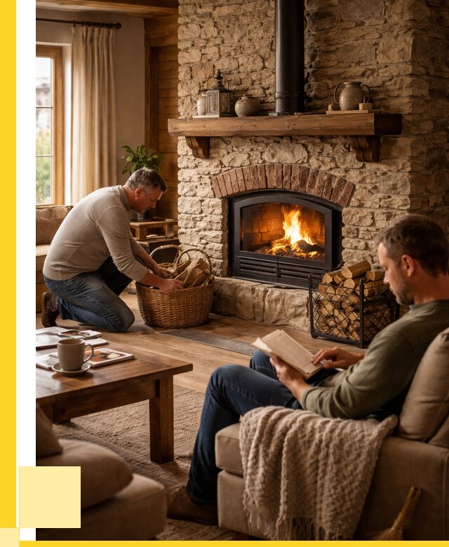 Печи в частном доме в Полысаеве от 77123 р. | ЭриданПлс дров