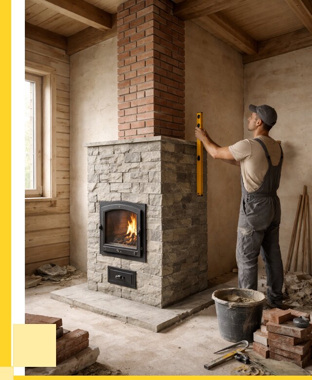 Печи и дымоходы под ключ в Полысаеве от 46274 р., ЭриданПлс