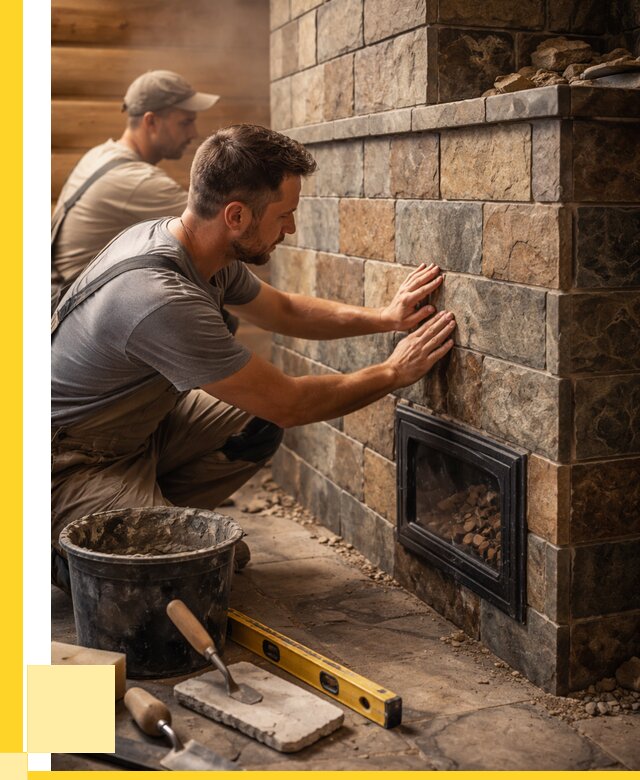 Облицовка банных печей в Полысаеве под ключ от 12340 р. | ЭриданПлс