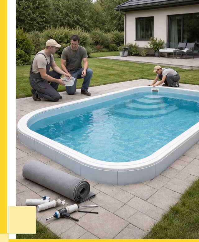 Пластиковый бассейн купить в Полысаеве от 257075 р., ЭриданПлс