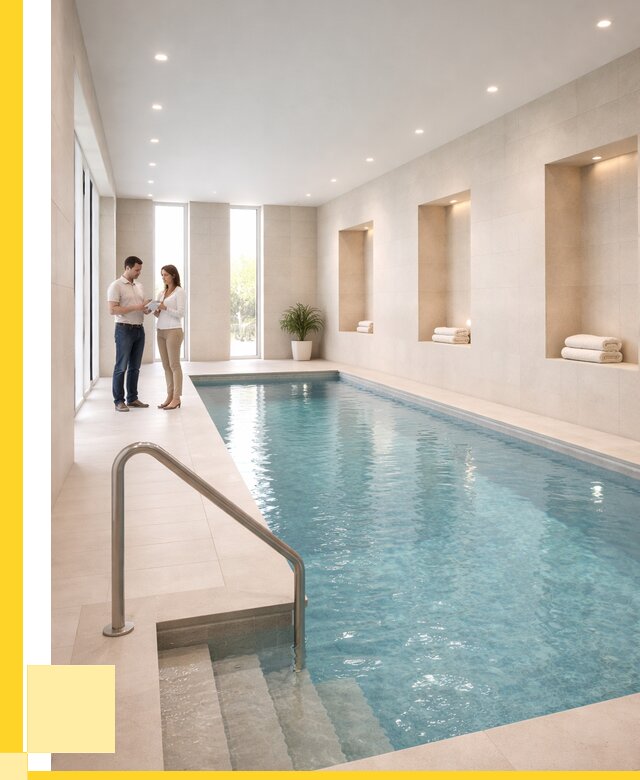 Бассейны в помещении под ключ в Полысаеве от 1542450 р. | ЭриданПлс