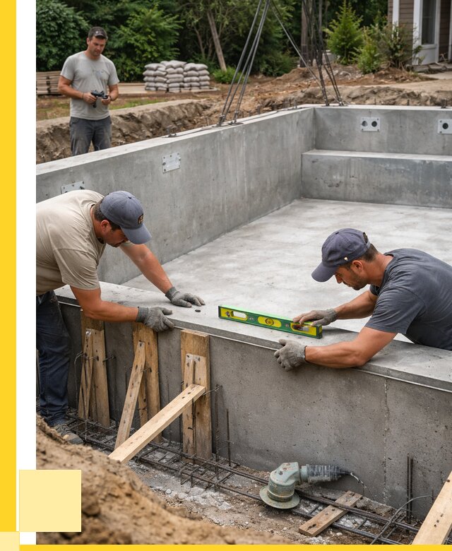 Монтаж чаши бассейна в Полысаеве под ключ от 257075 р., ЭриданПлс