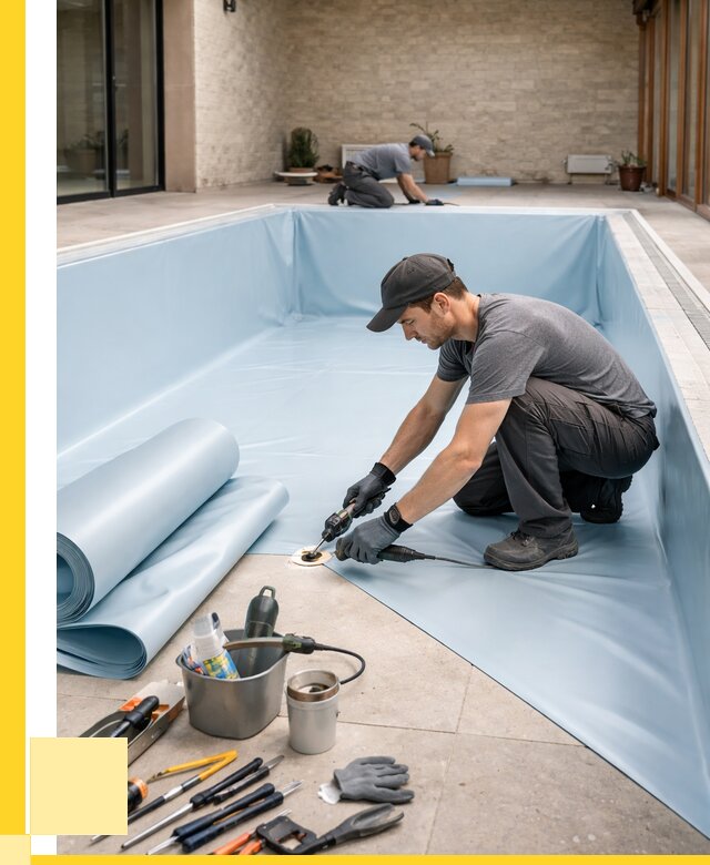 Пленка ПВХ для бассейнов в Полысаеве от 2571 р. | ЭриданПлс