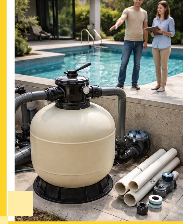 Песочные фильтры для бассейнов в Полысаеве от 18509 р., ЭриданПлс