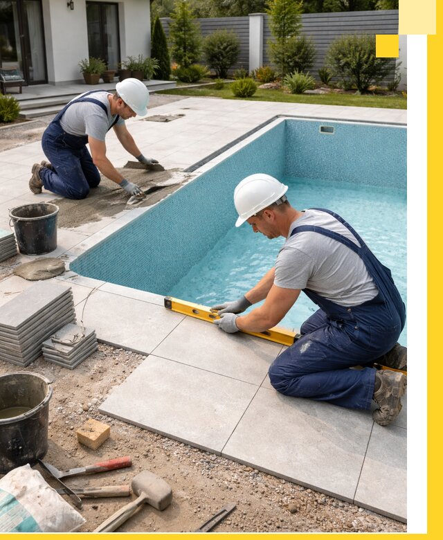 Строительство и монтаж плавательных бассейнов под ключ в Полысаеве