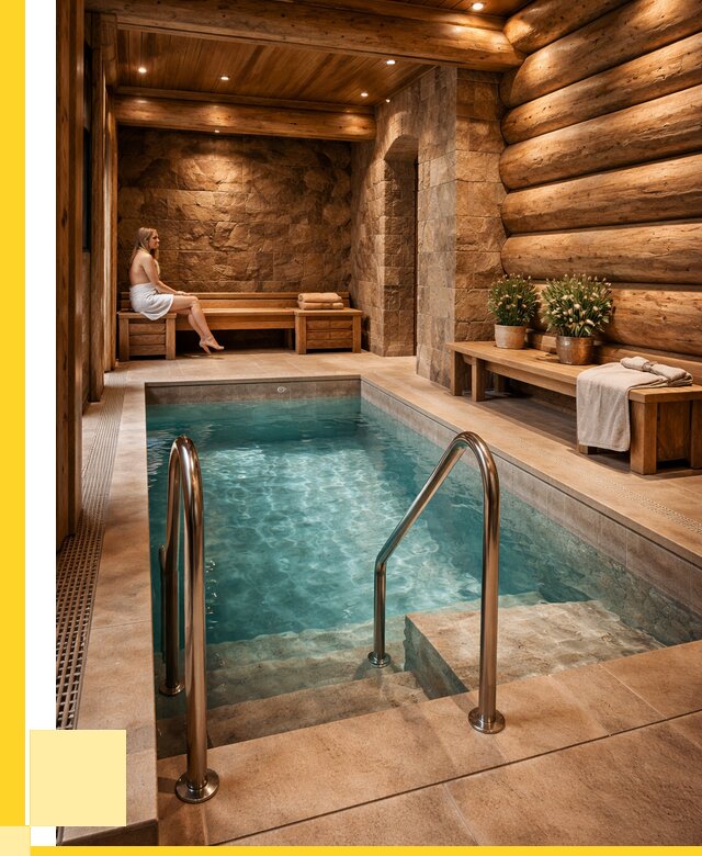 Аренда бани с бассейном в Полысаеве от 1542450 р. | ЭриданПлс