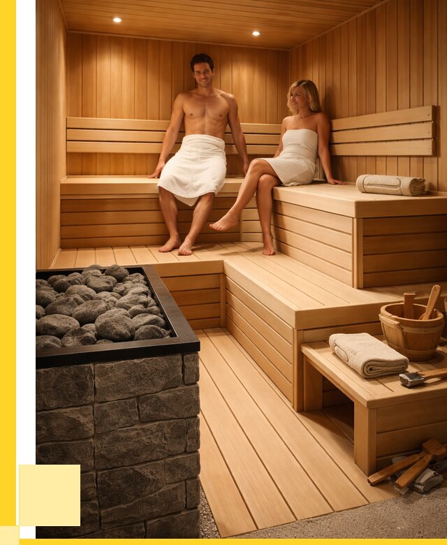 Отделка саун под ключ в Полысаеве от 4627 р. | ЭриданПлс