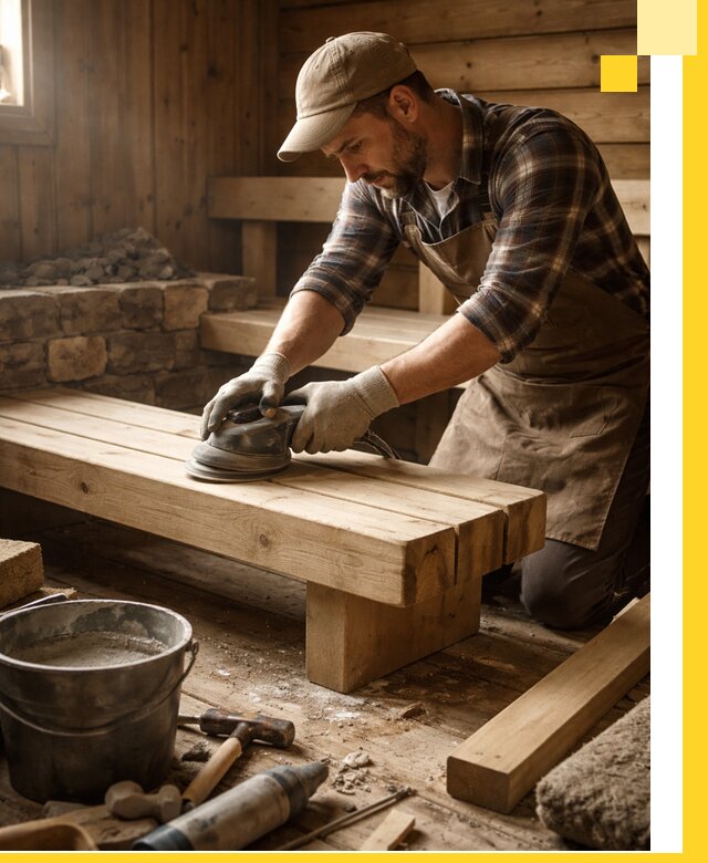 Ремонт бань под ключ в Полысаеве с гарантией качества и сроков