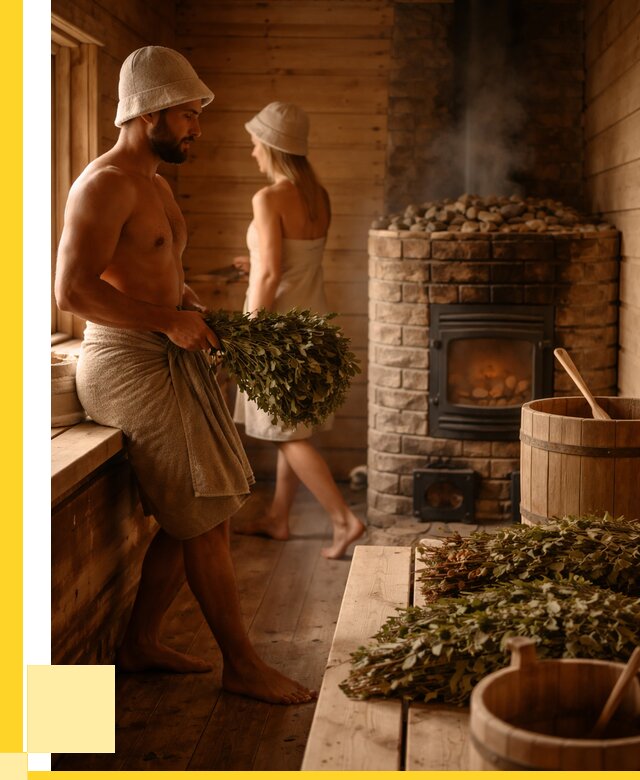 Русские бани в Полысаеве: проекты и дизайн от 359905 р. | ЭриданПлс