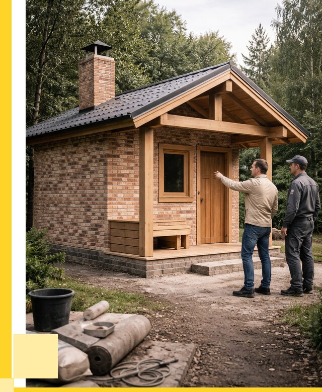 Кирпичные бани и печи в Полысаеве от 359905 р. | ЭриданПлс