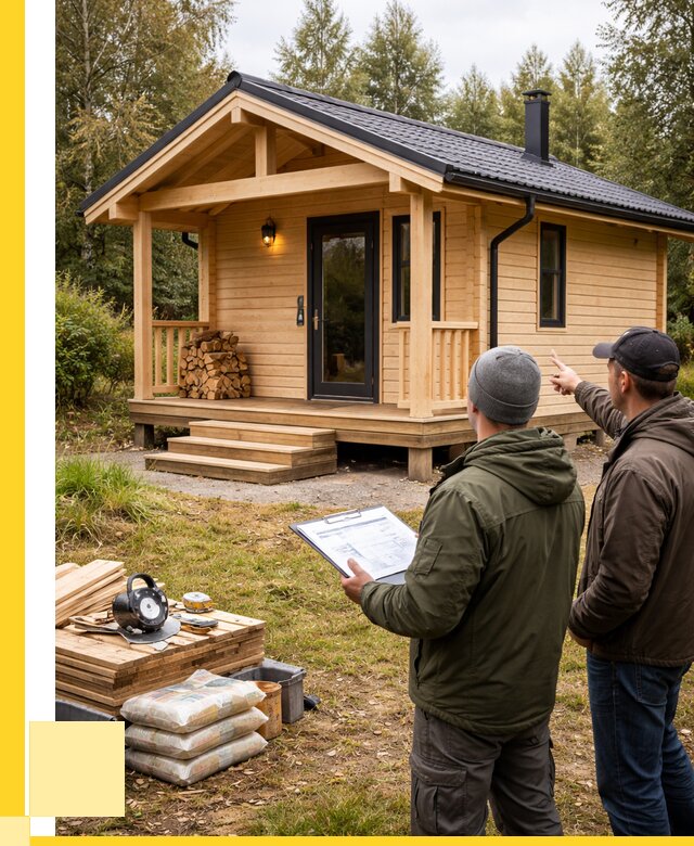 Каркасные бани под ключ в Полысаеве от 308490 р. | ЭриданПлс