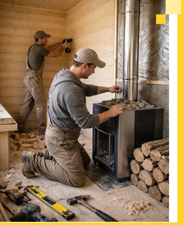 Строительство деревянных бань под ключ в Полысаеве проекты и монтаж