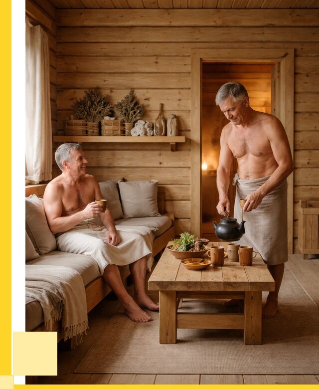 Бани с комнатой отдыха под ключ в Полысаеве от 462735 р. | ЭриданПлс