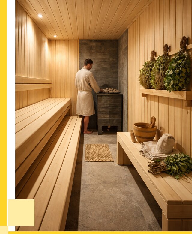 Отделка парной под ключ в Полысаеве от 359905 р. | ЭриданПлс