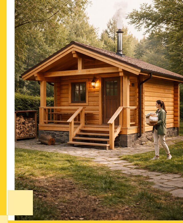 Купить баню под ключ в Полысаеве от 668395 р. | ЭриданПлс