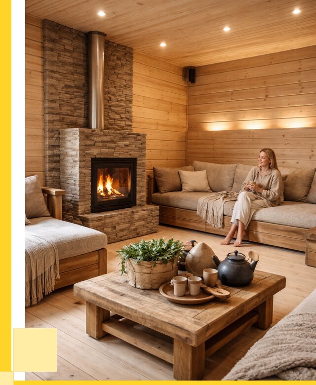 Проект бани с комнатой отдыха в Полысаеве от 35991 р. | ЭриданПлс