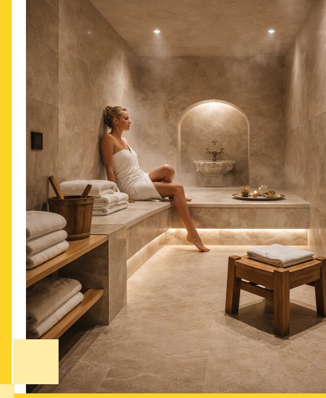 Хамам в квартире под ключ в Полысаеве от 308490 р. | ЭриданПлс