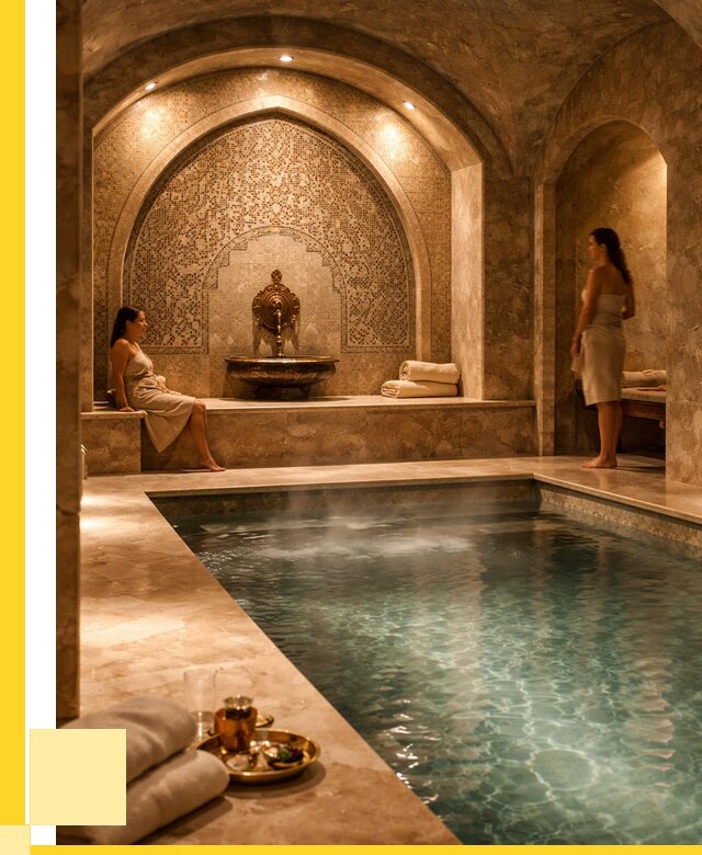 Хамам с бассейном под ключ в Полысаеве от 874055 р. | ЭриданПлс