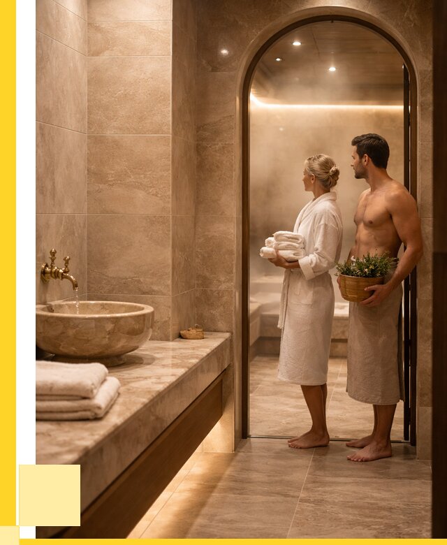 Проект и монтаж сауны и хамама в Полысаеве от 359905 р., ЭриданПлс