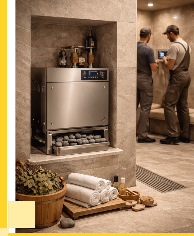 Парогенераторы для хамама в Полысаеве от 77123 р. | ЭриданПлс