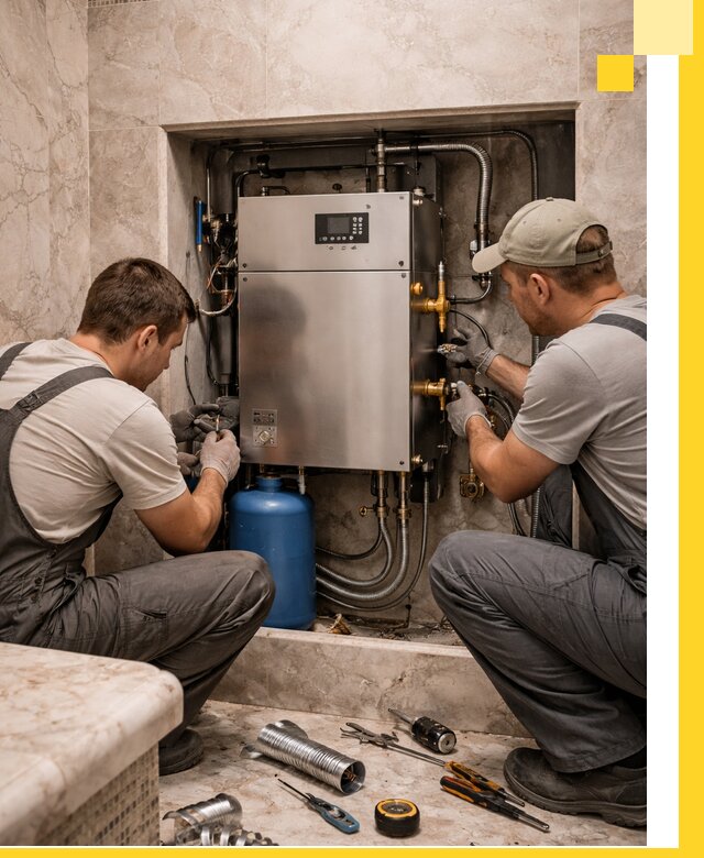 Продажа и установка парогенераторов для хамама в Полысаеве