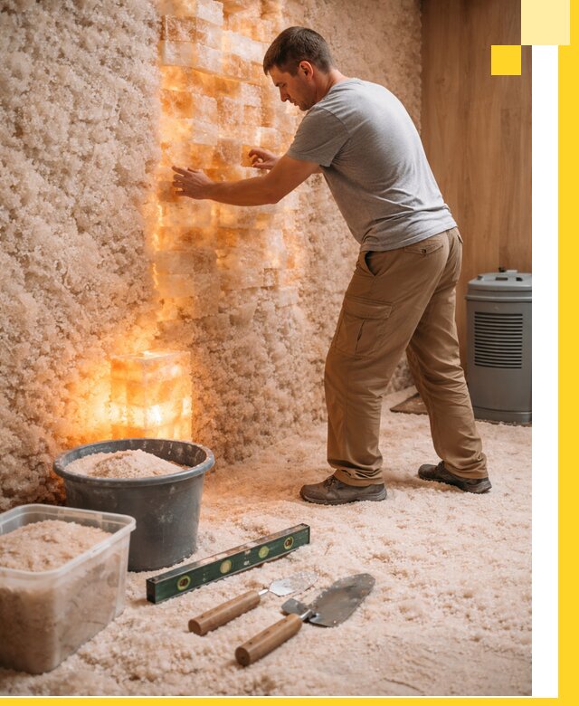 Проектирование и монтаж соляных комнат в Полысаеве под ключ