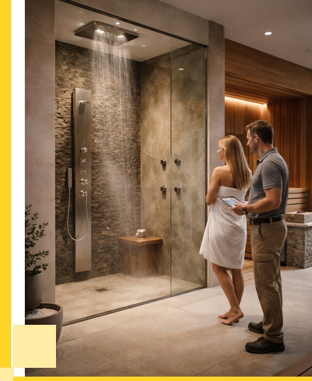 Купить душ впечатлений для дома в Полысаеве от 87406 р. | ЭриданПлс