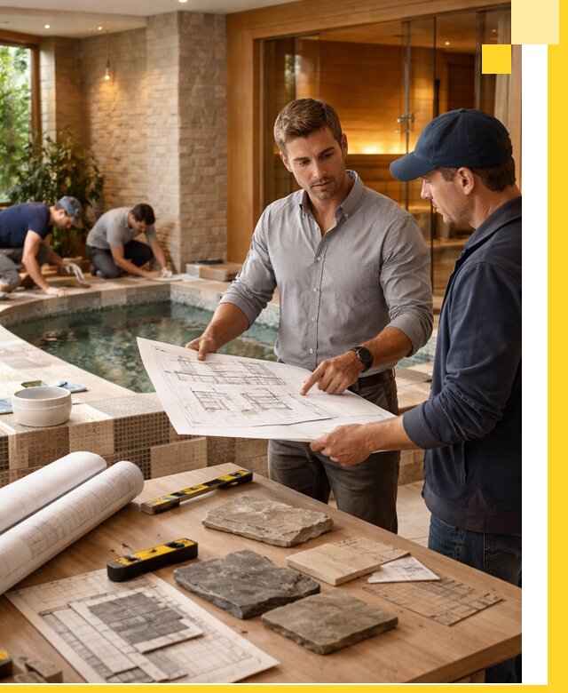 Проектирование SPA зон под ключ в Полысаеве с инженерией